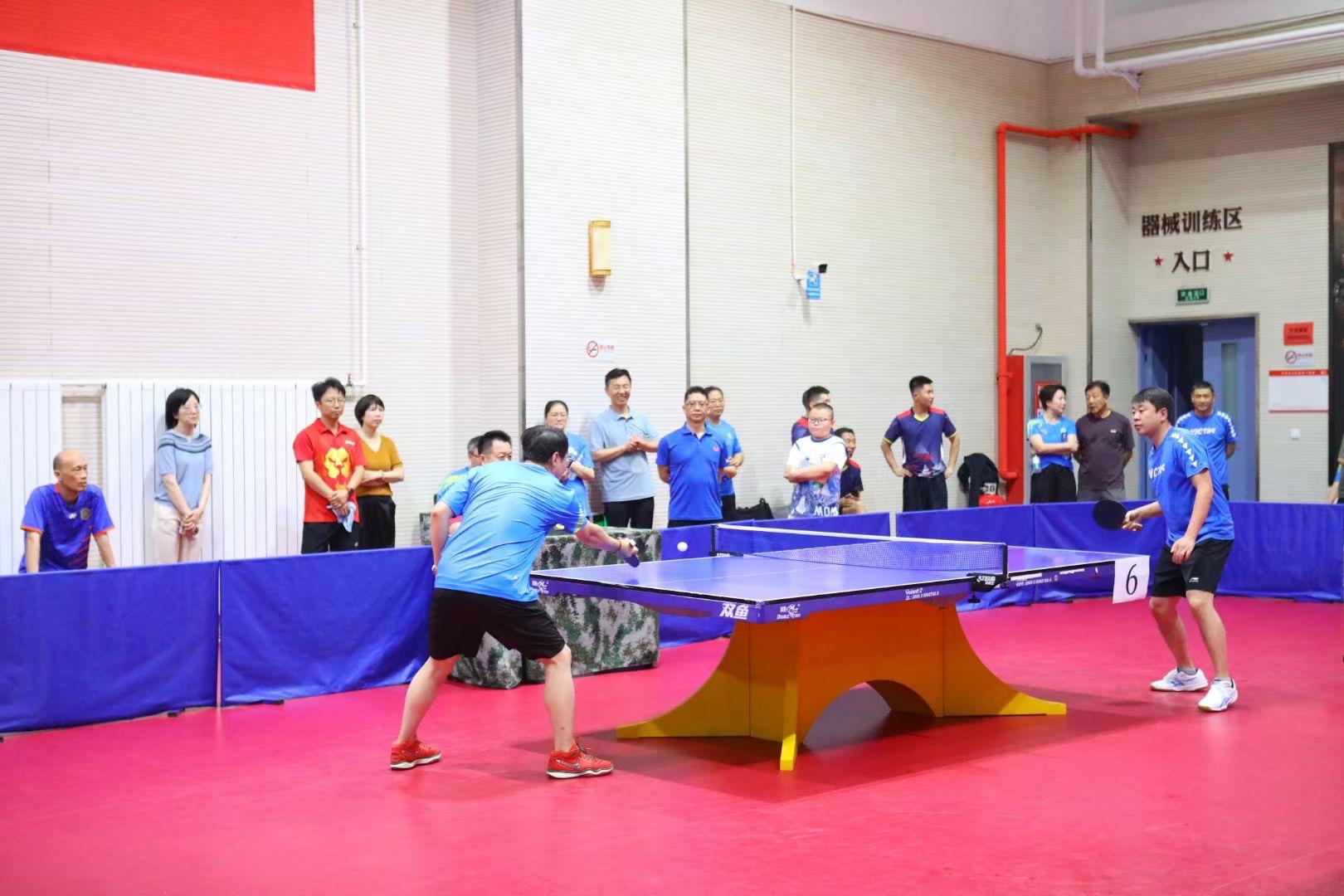黄山无极雪助力万寿路街道第二届“万寿杯”地区运动季乒乓球比赛